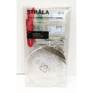Ikea Strala Pendant Light Christmas Ornament Holly Indoor Battery 602.774.82